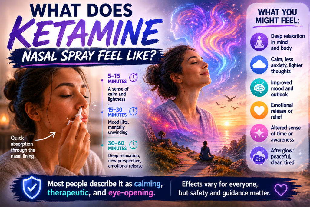 What Does Ketamine Nasal Spray Feel Like